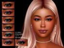 Sims 4 — Gloris Eyeshadow N104 by Suzue — 12 Swatches